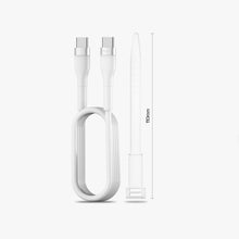 Заредете изображение във визуализатора на галерията – Ringke cable USB-C - USB-C 480Mb / s 60W 2m yellow (CB60211RS) - TopMag
