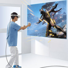 Заредете изображение във визуализатора на галерията – Ugreen angled cable USB Type C - USB Type C for charging 60W / data transmission with VR goggles support (e.g. Oculus Quest 2) 5m black (US551) - TopMag
