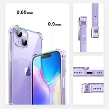 Заредете изображение във визуализатора на галерията – Ugreen Gel Bright Cushion Protective Case for iPhone 14 Clear (LP601) - TopMag
