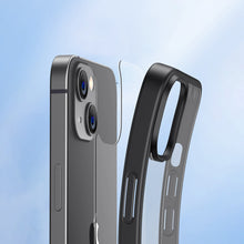 Заредете изображение във визуализатора на галерията – Ugreen case with gel frame Classy Clear Enhanced Protective Case for iPhone 14 black (LP621) - TopMag
