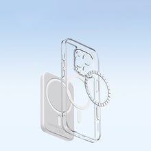 Заредете изображение във визуализатора на галерията – Ugreen LP641 Classy Clear Magnetic Protective Case Magnetic Gel Case for iPhone 14 transparent (MagSafe compatible) (90934) - TopMag
