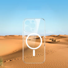 Заредете изображение във визуализатора на галерията – Ugreen LP641 Classy Clear Magnetic Protective Case Magnetic Gel Case for iPhone 14 transparent (MagSafe compatible) (90934) - TopMag
