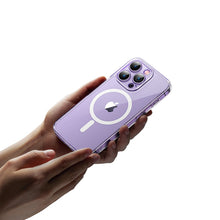Заредете изображение във визуализатора на галерията – Ugreen LP641 Classy Clear Magnetic Protective Case Magnetic Gel Case for iPhone 14 transparent (MagSafe compatible) (90934) - TopMag
