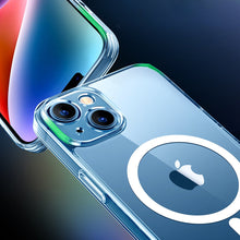 Заредете изображение във визуализатора на галерията – Ugreen LP642 Classy Clear Magnetic Protective Case Magnetic Gel Case for iPhone 14 Plus transparent (MagSafe compatible) (90935) - TopMag
