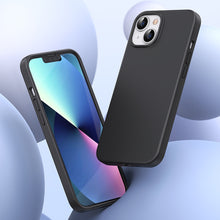 Заредете изображение във визуализатора на галерията – Ugreen LP625 Silky Silicone Protective Case Rubber Flexible Silicone Phone Case for iPhone 14 Black (90919) - TopMag
