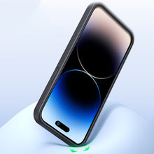 Заредете изображение във визуализатора на галерията – Ugreen LP627 Silky Silicone Protective Case Rubber Flexible Silicone Phone Case for iPhone 14 Pro Black (90921) - TopMag
