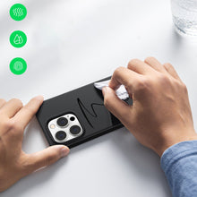 Заредете изображение във визуализатора на галерията – Ugreen LP627 Silky Silicone Protective Case Rubber Flexible Silicone Phone Case for iPhone 14 Pro Black (90921) - TopMag

