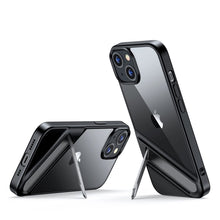 Заредете изображение във визуализатора на галерията – Ugreen LP634 Kickstand Protective Case Hard Cover with Gel Frame and Built-in Stand for iPhone 14 Plus (90925) - TopMag
