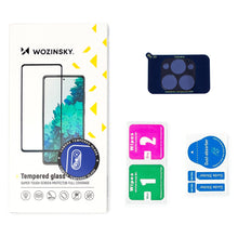Заредете изображение във визуализатора на галерията – Wozinsky Full Camera Glass iPhone 14 Pro / 14 Pro Max 9H tempered glass for the whole camera - TopMag
