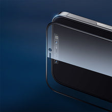 Заредете изображение във визуализатора на галерията – Joyroom Knight Series 2.5D Full Screen Tempered Glass with Blue Light Filter for iPhone 12 Pro Max (6.7 ") - TopMag

