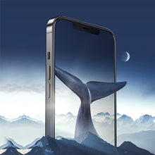 Заредете изображение във визуализатора на галерията – Joyroom Knight Series 2.5D Full Screen Tempered Glass with Blue Light Filter for iPhone 12 Pro Max (6.7 ") - TopMag
