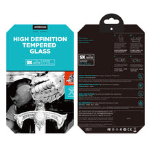 Заредете изображение във визуализатора на галерията – Joyroom 2,5D Full Screen Tempered Glass with Black Frame for iPhone 11 (6.1 ") - TopMag
