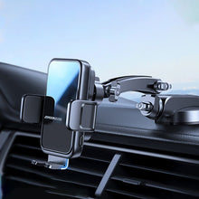 Заредете изображение във визуализатора на галерията – Joyroom automatic car holder induction charger 15W Qi for windshield cockpit board black (JR-ZS298 dash) - TopMag
