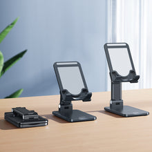 Заредете изображение във визуализатора на галерията – Joyroom foldable stand phone holder tablet white (JR-ZS303) - TopMag
