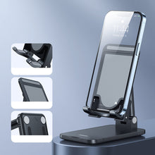 Заредете изображение във визуализатора на галерията – Joyroom foldable stand phone holder tablet white (JR-ZS303) - TopMag
