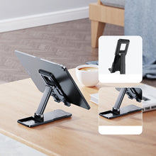 Заредете изображение във визуализатора на галерията – Joyroom foldable stand phone holder tablet white (JR-ZS303) - TopMag
