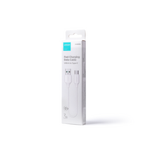 Заредете изображение във визуализатора на галерията – Joyroom charging / data cable USB - USB Type C 3A 0.25m white (S-UC027A9) - TopMag
