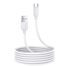 Заредете изображение във визуализатора на галерията – Joyroom USB charging / data cable - USB Type C 3A 2m white (S-UC027A9) - TopMag

