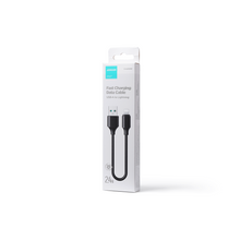 Заредете изображение във визуализатора на галерията – Joyroom USB Charging / Data Cable - Lightning 2.4A 0.25m Black (S-UL012A9) - TopMag
