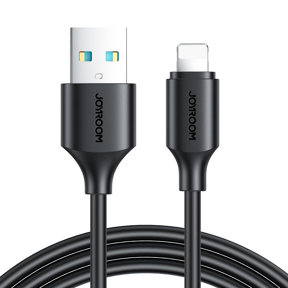 Joyroom USB Charging / Data Cable - Lightning 2.4A 1m Black (S-UL012A9) - TopMag
