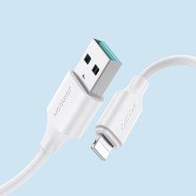 Заредете изображение във визуализатора на галерията – Joyroom USB Charging / Data Cable - Lightning 2.4A 1m Black (S-UL012A9) - TopMag
