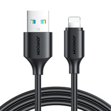 Заредете изображение във визуализатора на галерията – Joyroom USB Charging / Data Cable - Lightning 2.4A 2m Black (S-UL012A9) - TopMag

