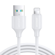 Заредете изображение във визуализатора на галерията – Joyroom USB Charging / Data Cable - Lightning 2.4A 2m white (S-UL012A9) - TopMag
