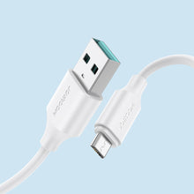 Заредете изображение във визуализатора на галерията – Joyroom cable USB-A - Micro USB 480Mb / s 2.4A 1m black (S-UM018A9) - TopMag
