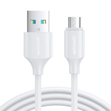 Заредете изображение във визуализатора на галерията – Joyroom cable USB-A - Micro USB 480Mb / s 2.4A 1m white (S-UM018A9) - TopMag
