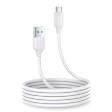 Заредете изображение във визуализатора на галерията – Joyroom cable USB-A - Micro USB 480Mb / s 2.4A 2m white (S-UM018A9) - TopMag
