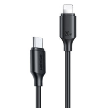 Заредете изображение във визуализатора на галерията – Joyroom cable USB-C - Lightning 480Mb / s 20W 0.25m black (S-CL020A9) - TopMag

