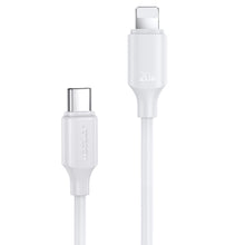Заредете изображение във визуализатора на галерията – Joyroom cable USB-C - Lightning 480Mb / s 20W 0.25m white (S-CL020A9) - TopMag
