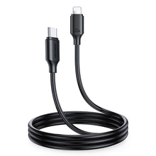 Заредете изображение във визуализатора на галерията – Joyroom cable USB-C - Lightning 480Mb / s 20W 1m black (S-CL020A9) - TopMag
