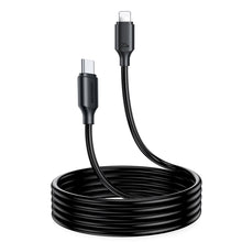 Заредете изображение във визуализатора на галерията – Joyroom USB-C cable - Lightning 480Mb / s 20W 2m black (S-CL020A9) - TopMag
