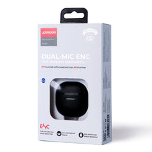 Заредете изображение във визуализатора на галерията – Joyroom TWS Earphones Wireless ENC Waterproof IPX4 Bluetooth 5.3 Black (JR-TL11) - TopMag
