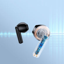 Заредете изображение във визуализатора на галерията – Joyroom TWS Earphones Wireless ENC Waterproof IPX4 Bluetooth 5.3 Black (JR-TL11) - TopMag
