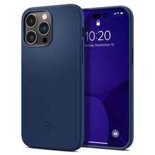 Заредете изображение във визуализатора на галерията – Spigen SILICONE FIT MAG MAGSAFE IPHONE 14 PRO NAVY BLUE
