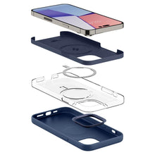 Заредете изображение във визуализатора на галерията – Spigen SILICONE FIT MAG MAGSAFE IPHONE 14 PRO NAVY BLUE
