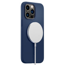 Заредете изображение във визуализатора на галерията – Spigen SILICONE FIT MAG MAGSAFE IPHONE 14 PRO NAVY BLUE
