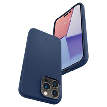 Заредете изображение във визуализатора на галерията – Spigen SILICONE FIT MAG MAGSAFE IPHONE 14 PRO NAVY BLUE
