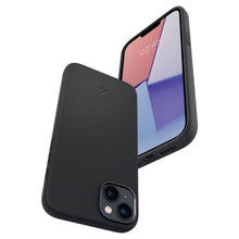 Заредете изображение във визуализатора на галерията – Spigen SILICONE FIT MAG MAGSAFE IPHONE 14 BLACK - TopMag
