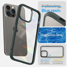 Заредете изображение във визуализатора на галерията – Spigen ULTRA HYBRID IPHONE 14 PRO ABYSS GREEN - TopMag
