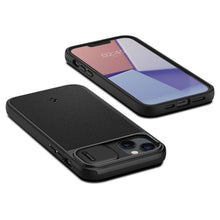 Заредете изображение във визуализатора на галерията – Spigen OPTIK ARMOR MAG MAGSAFE IPHONE 14 PLUS BLACK
