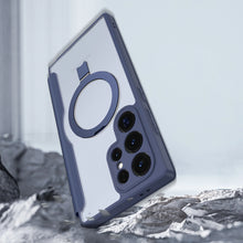 Заредете изображение във визуализатора на галерията – Dux Ducis Skin X Pro case with magnetic ring / stand for Samsung S24 Ultra - blue
