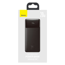 Заредете изображение във визуализатора на галерията – Baseus Bipow Fast Charging Power Bank 10000mAh 20W Black (Overseas Edition) + USB-A - Micro USB 0.25m Black Cable (PPBD050301) - TopMag
