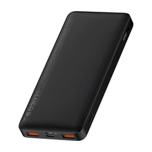 Заредете изображение във визуализатора на галерията – Baseus Bipow Fast Charging Power Bank 10000mAh 20W Black (Overseas Edition) + USB-A - Micro USB 0.25m Black Cable (PPBD050301) - TopMag
