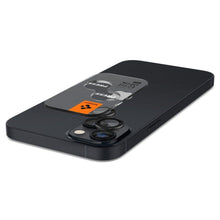 Заредете изображение във визуализатора на галерията – Spigen OPTIK.TR "EZ FIT" CAMERA PROTECTOR 2-PACK IPHONE 14/14 PLUS BLACK COVER - TopMag
