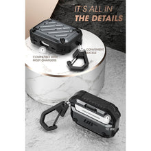 Заредете изображение във визуализатора на галерията – Supcase UNICORN BEETLE PRO Apple AIRPODS PRO 1/2 BLACK - TopMag

