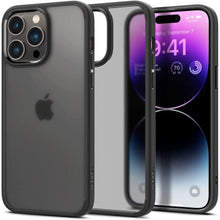 Заредете изображение във визуализатора на галерията – Spigen ULTRA HYBRID IPHONE 14 PRO MAX FROST BLACK - TopMag
