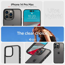 Заредете изображение във визуализатора на галерията – Spigen ULTRA HYBRID IPHONE 14 PRO MAX FROST BLACK - TopMag
